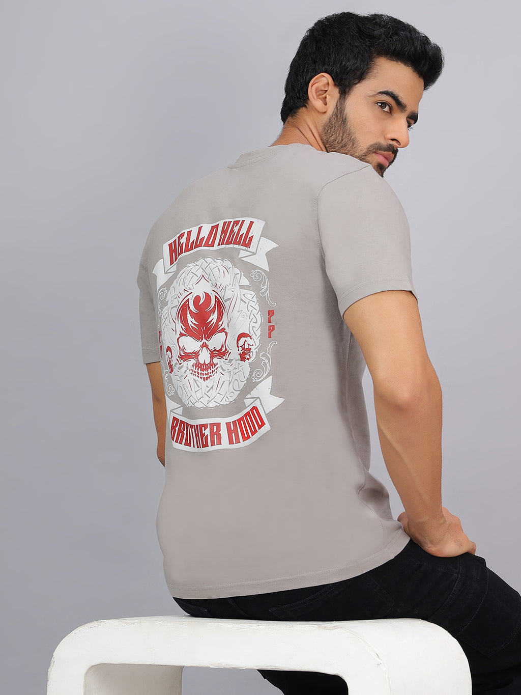 HELLO HELL Relaxed Fit