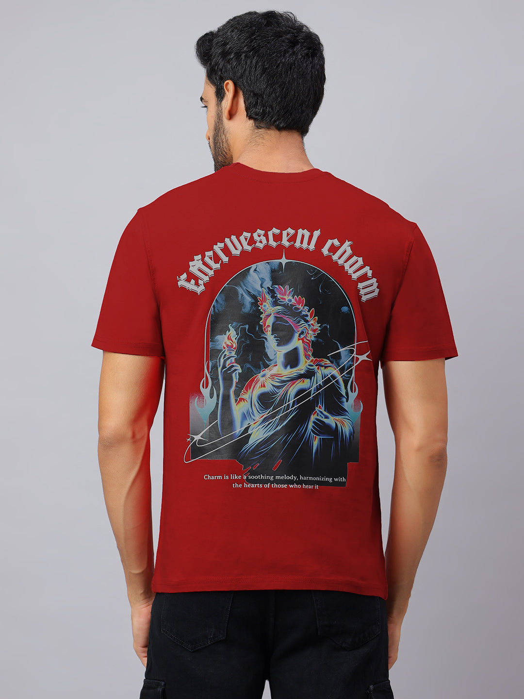 GOD FLAME Relaxed Fit Tshirt